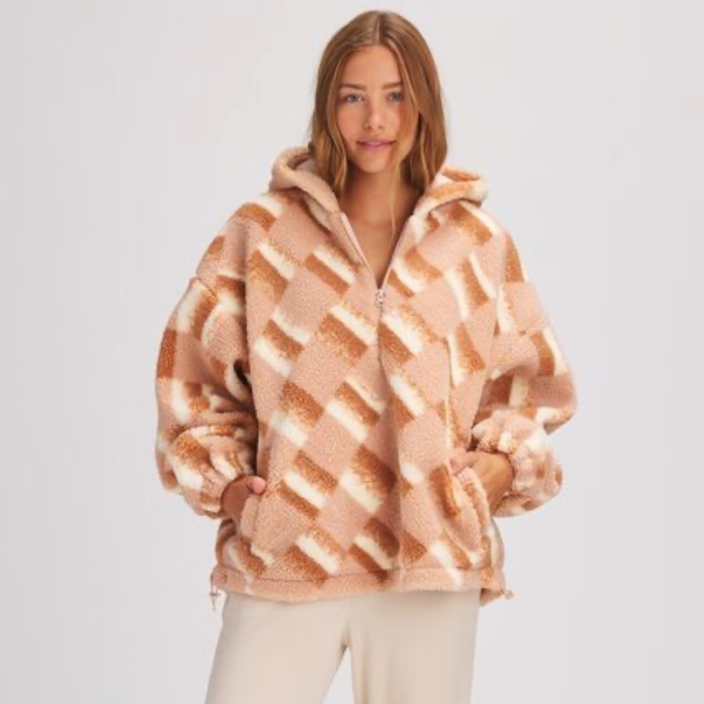 Basin + Range Sherpa Half Zip Hoodie​​​​ Jacket​​​